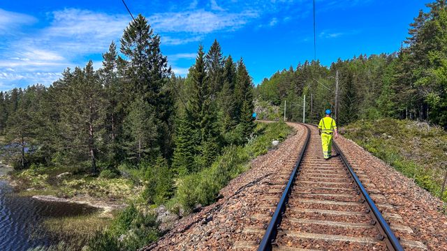 Sørlandsbanen åpner trolig neste søndag