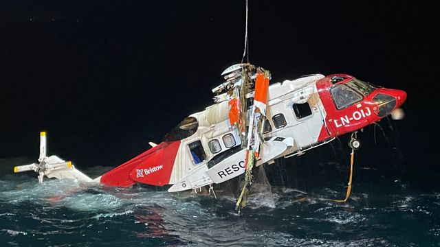 Hovedredningssentralen kritiseres etter helikopterstyrt utenfor Sotra