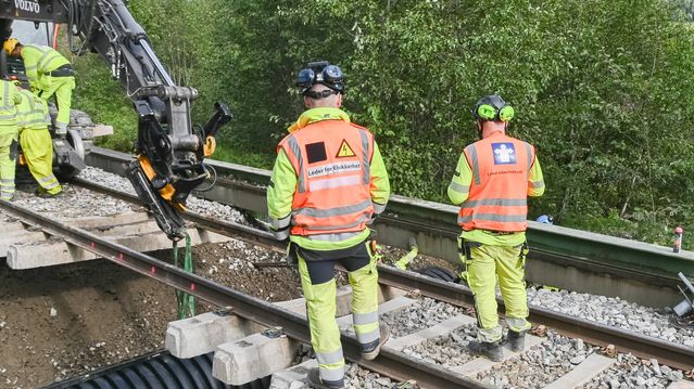 Slik skal jernbanen sikres mot ekstremvær