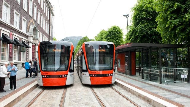 Bybanen i Bergen er enda et skritt nærmere Åsane