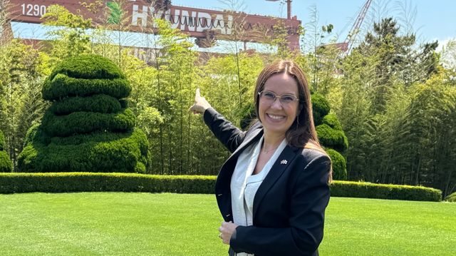 Fiskeriministeren på verdens største verft: – Vanvittig