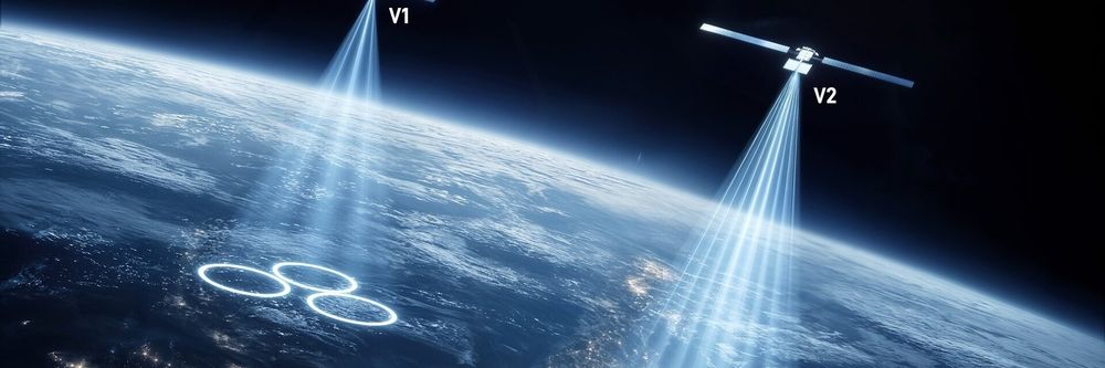 Illustrasjon av Skal levere 5G-hastigheter fra verdensrommet – i Europa