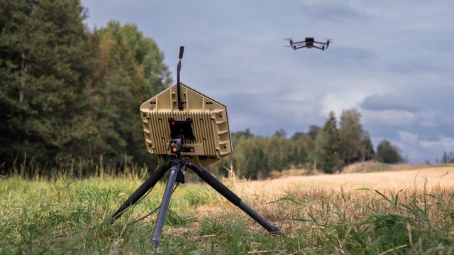 Passiv «pizzaeske» avslører droner