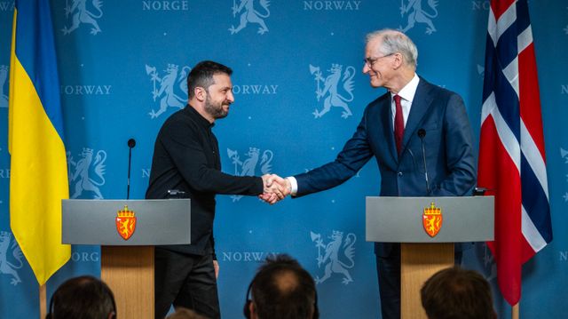 VG: Norge gir Ukraina en milliard kroner til gass