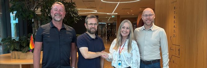Illustrasjon av Norsk skyplattform skal gi staten og kommuner en trygg havn