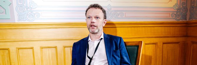 Illustrasjon av – Vi jobber faktisk med å se på en exit-strategi