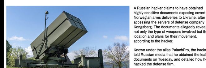 Illustrasjon av Slik ble falsk nyhet om Kongsberg-hacking spredd i Russland