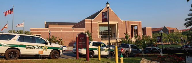 Illustrasjon av Etterforskes etter «norsk» masseskyting i Florida