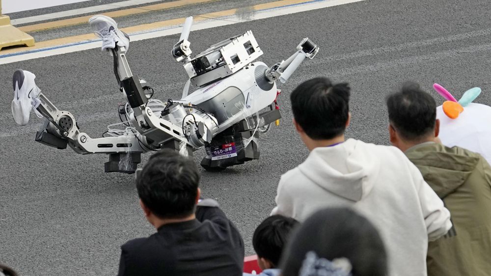 Illustrasjon av «Menneskelig» robot smadret verdensrekorden på halvmaraton