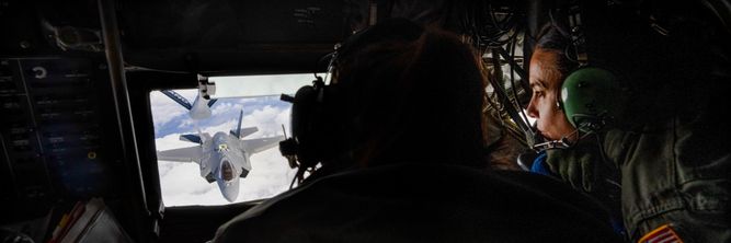 Illustrasjon av – Den beste utsikten i US Air Force