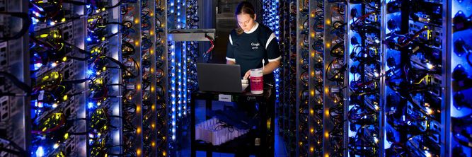 Illustrasjon av Økende motstand mot datasentre i USA