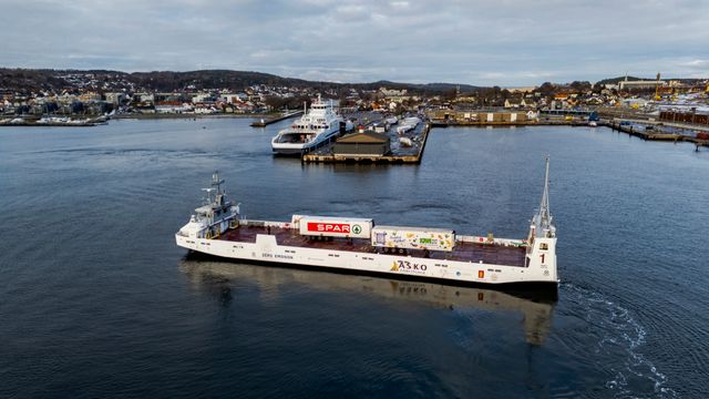 Elektrisk – men ikke helt førerløs sjøtransport