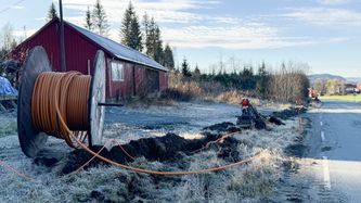 Illustrasjon av Struper sin egen målsetting om bredbånd til alle