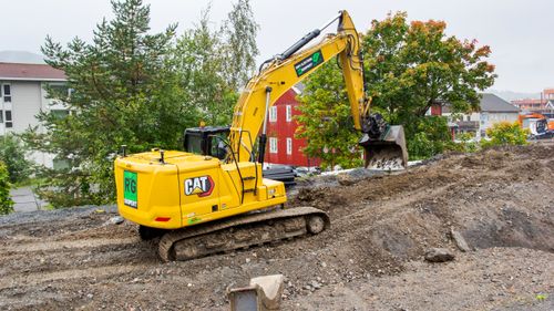 Salget av anleggsmaskiner stuper