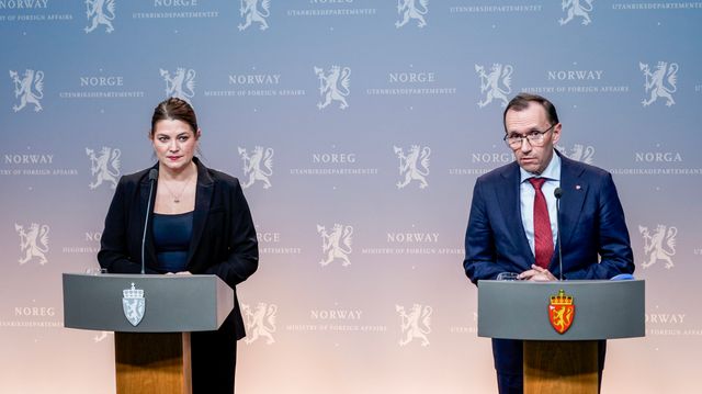 Myrseth og Eide: Straffetiltak mot EU er ikke aktuelt