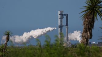 Illustrasjon av Hydraulikk-problemer stanset SpaceX-oppskyting
