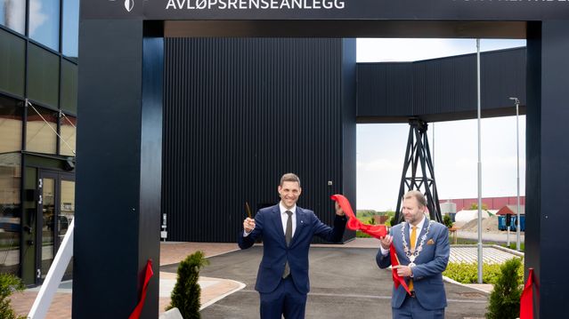 Hurra for nytt renseanlegg, men...