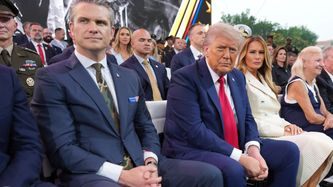 Illustrasjon av Trump beordrer Grønland flyttet til USAs nordkommando