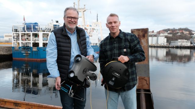 Dronesuksess under vann