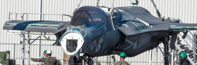 Illustrasjon av Mange av USAs nye F-35-fly kan bli levert uten radar