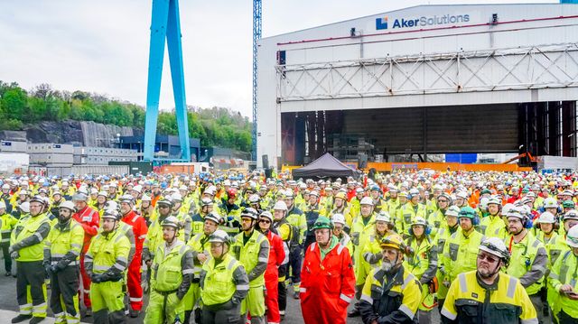 Aker Solutions: – Neste vår blir trolig aktiviteten minst like høy