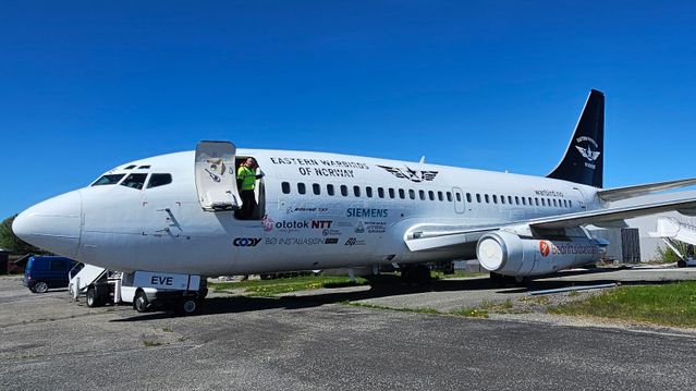 Skal det være et passasjerfly til hagen?