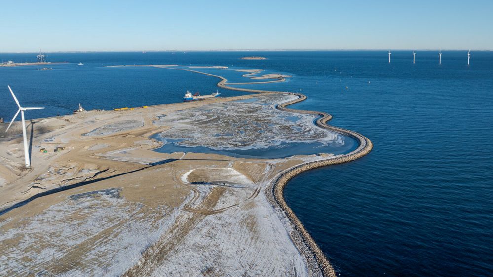 Illustrasjon av Tunnelen som kan bli starten på en ringvei over havet