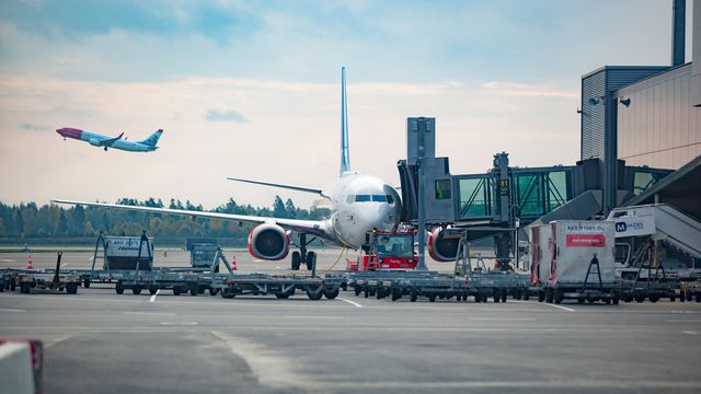 Et fly fullt av fiberfolk stoppet av fiberbrudd
