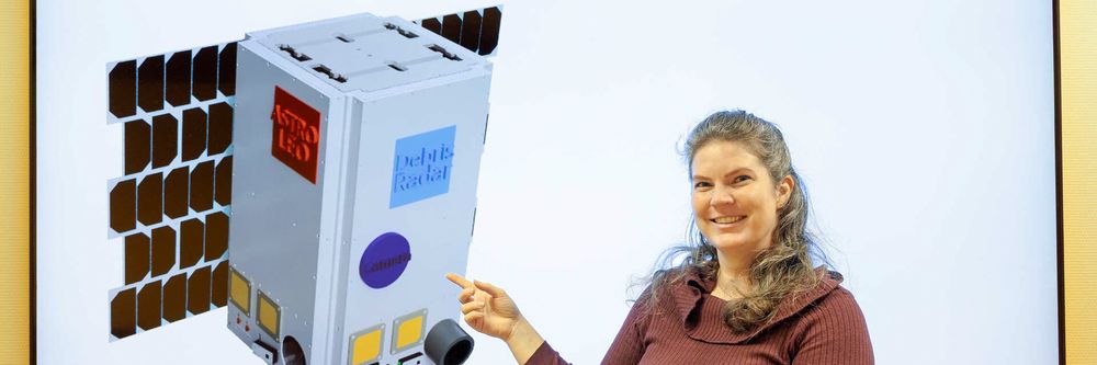 Illustrasjon av Snart skyter UiO opp sin aller første satellitt