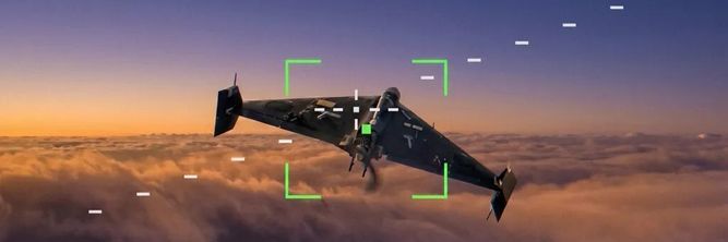 Illustrasjon av Antidrone tar ut Shahed-droner med et trykk på en knapp