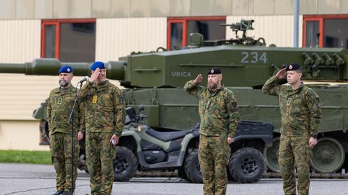 Illustrasjon av Ny bataljon skal ha Leopard og CV-90