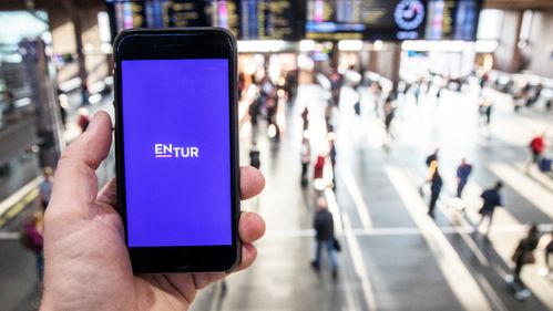 Illustrasjon av Nesten ingen kjøper billetter i Entur-appen