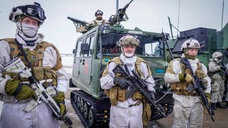 Illustrasjon av Russland kan gå til krig mot Europa i 2040