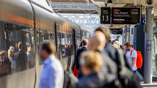 Illustrasjon av Vi er ikke i mål, men på rett spor