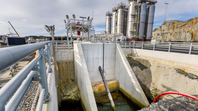 Nå er den første CO2-en lagret i Nordsjøen