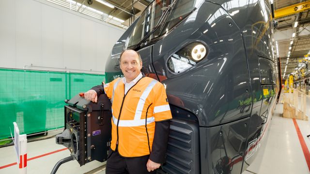 Norges nye tog er designet for å kunne kjøre rett gjennom et snøskred