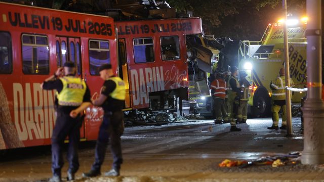 Trikk kjørte inn i Eplehuset i fjor – nå har det samme skjedd i Sverige