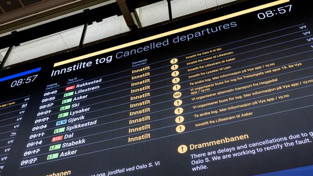 Selvskudd fra Bane Nor