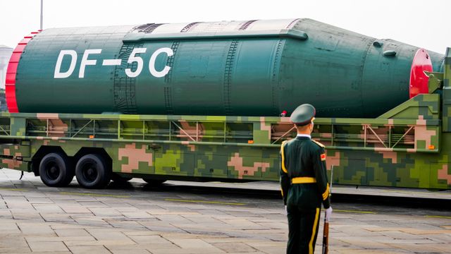 Flere missilfabrikker i Kina: – De forbereder seg på et maraton