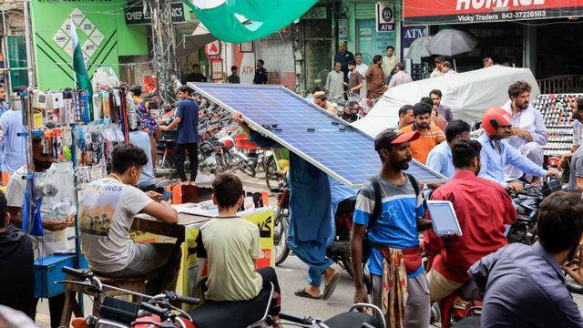 Solcelle-boom gir buffer mot høy oljepris
