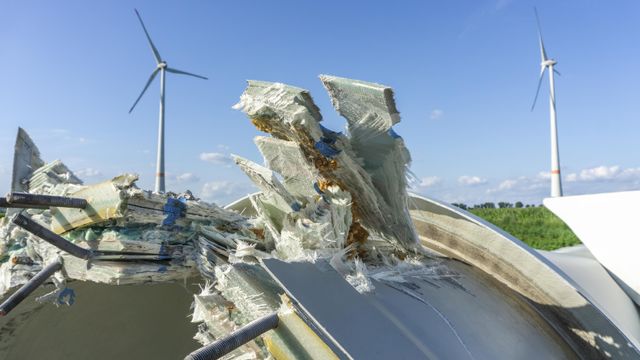 Når gamle havvindparker avvikles, oppstår tusenvis av tonn nytt avfall