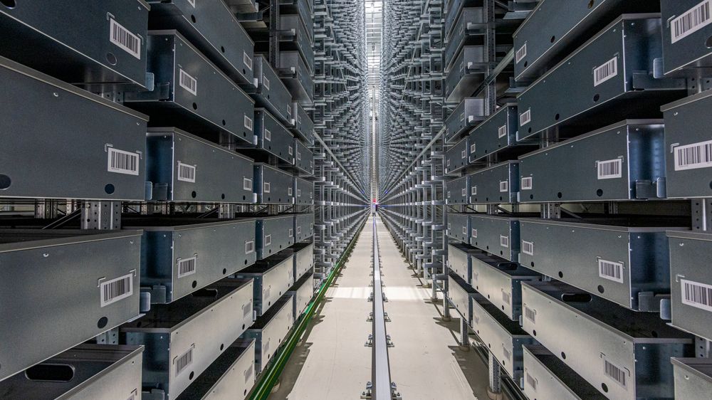 I 88.000 stålkasser lagres vår felles hukommelse etter kaosprinsipper