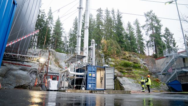 Nytt renseanlegg på Klemetsrud skal fange mindre CO2