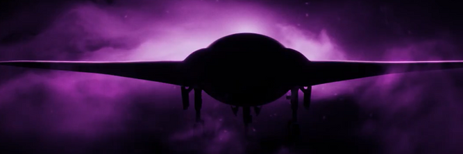 Illustrasjon av Hinter om et mystisk, nytt fly fra Skunk Works