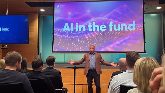 Oljefondet satser på KI – men må stole på amerikanske selskaper