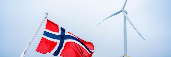 Illustrasjon av Frp sikrer flertall for Høyres havvindforslag – vekker harme
