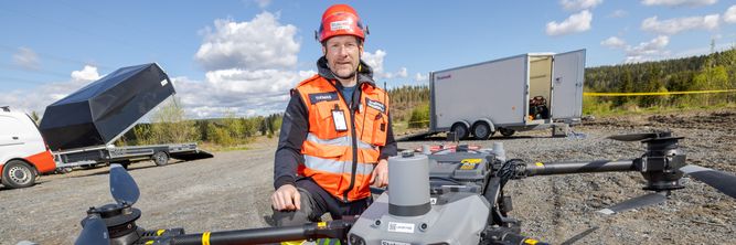 Illustrasjon av – Vi bruker ikke droner bare fordi det er kult
