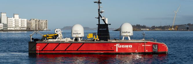 Illustrasjon av Skal kartlegge havbunnen i Nordsjøen