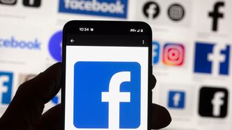 Illustrasjon av Det kan bli forbudt med politisk reklame på Facebook