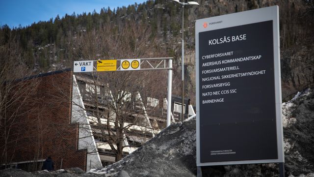 Etterforsker droneflyvning ved Kolsås leir